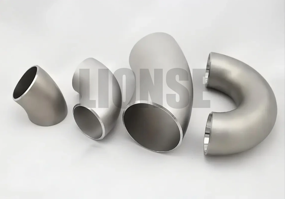 Proses pembuatan siku radius pendek Titanium