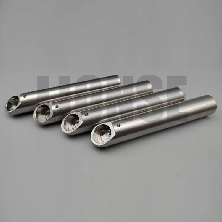 CNC Precision Pemesinan Keluli tahan karat 304 bahagian paip bulat