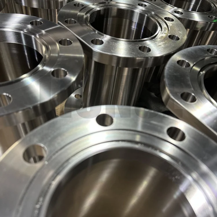 Flange titanium ketepatan ketepatan CNC