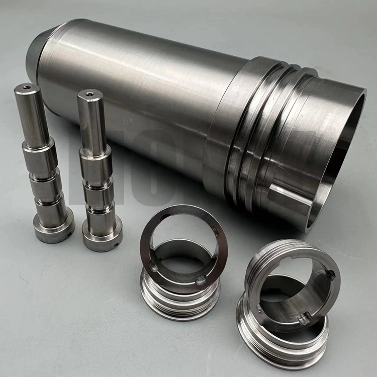 Bahagian pemesinan gred 5 CNC Titanium