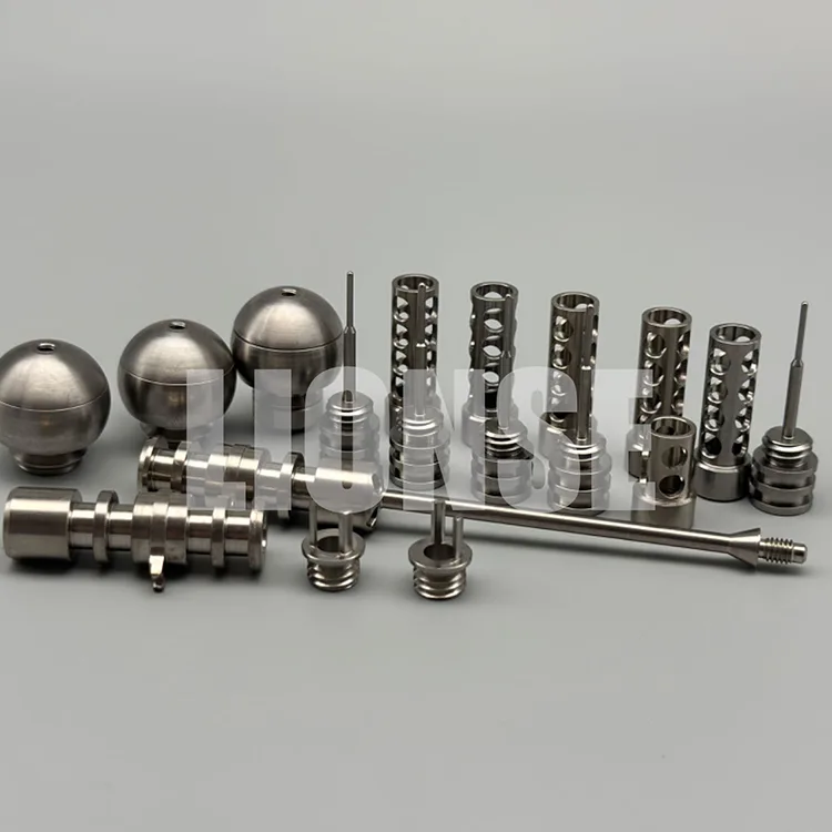 Precision CNC Titanium Bahagian Pemesinan Bahagian
