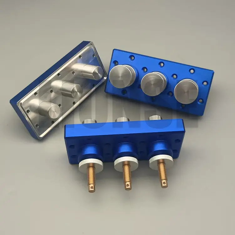 Bahagian aluminium sandblasting pengoksidaan anodik