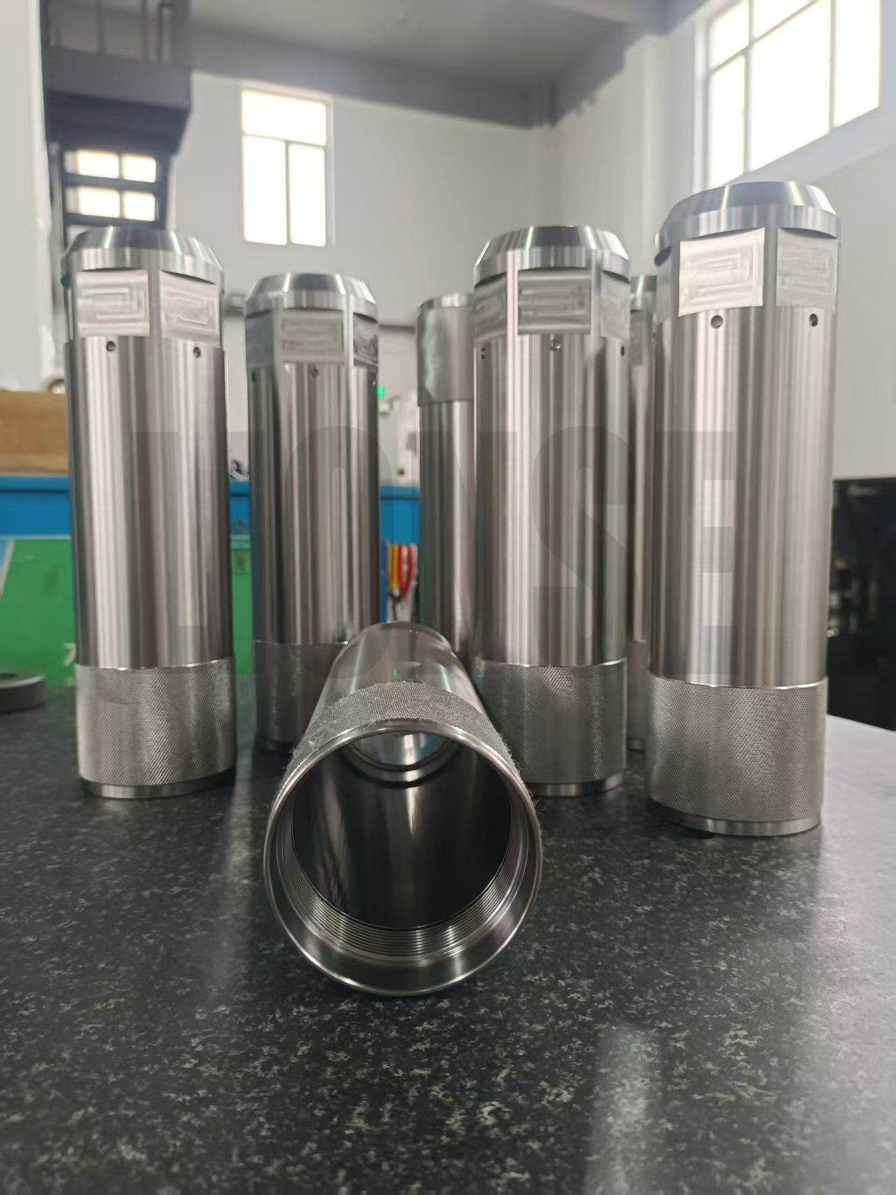 Lengan Knurling Benang Ketepatan